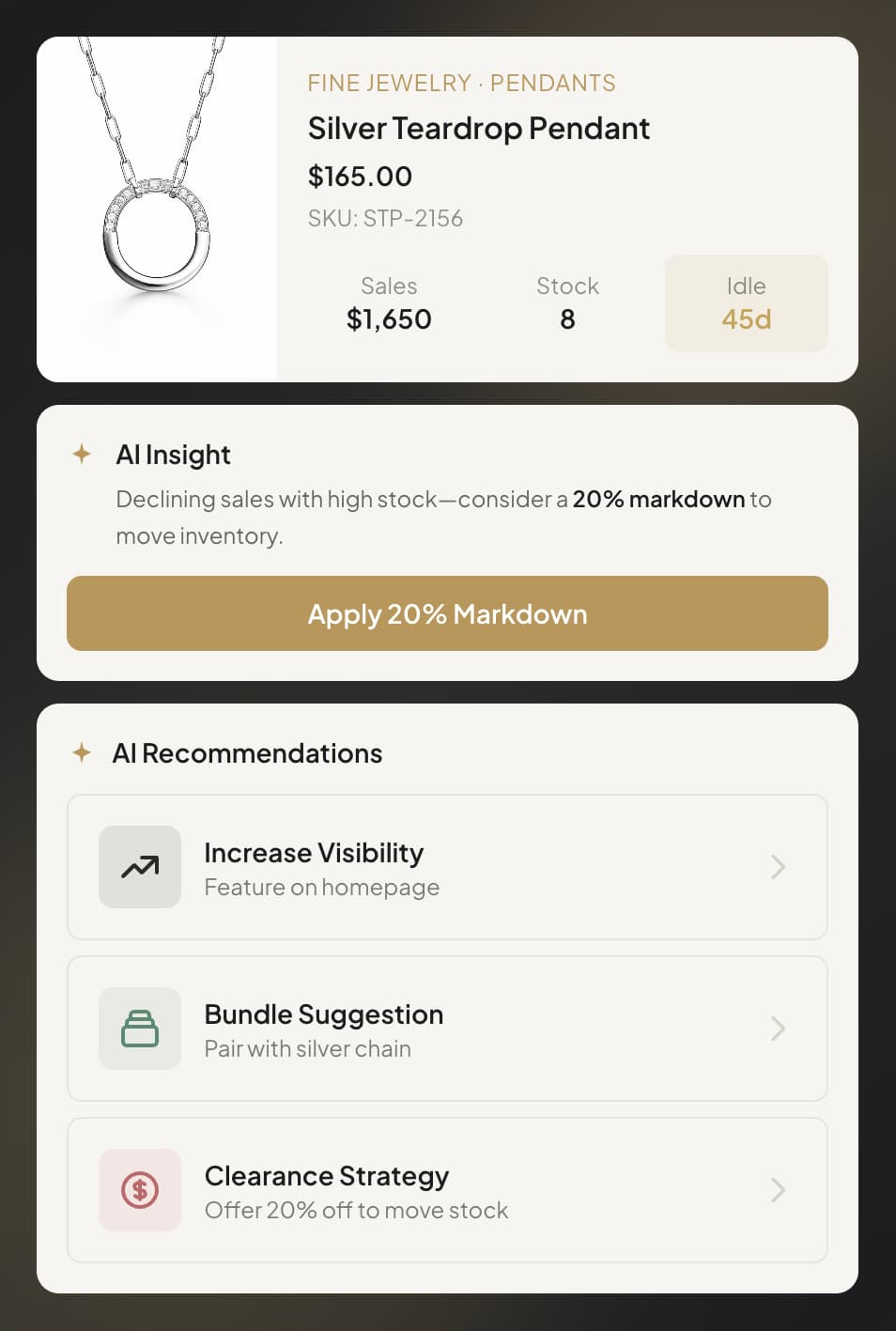 Curate product insights